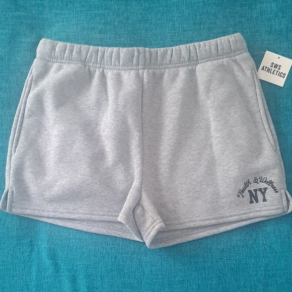 SWS ATHLETICS.Gray Women's Shorts. New Medium. - Picture 1 of 3